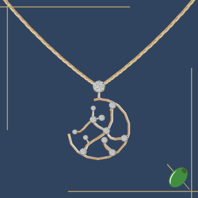 Constellation Necklace mod for The Sims 4 