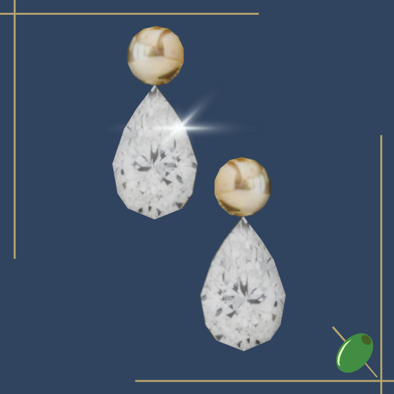 Alice Diamond Earrings mod for The Sims 4 