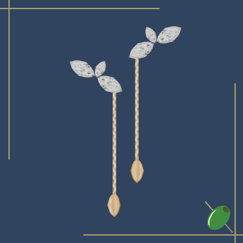 Elsie Dainty Earrings mod for The Sims 4 