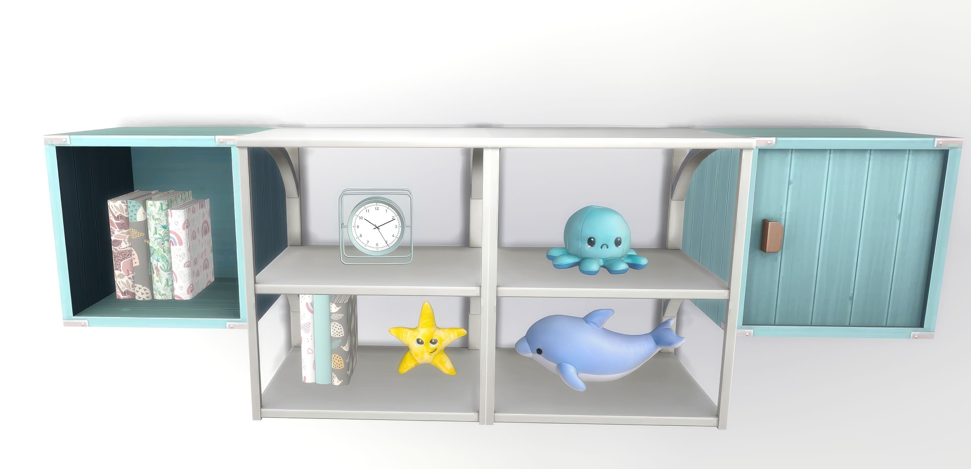 Sea Animals plush toys set mod for The Sims 4 