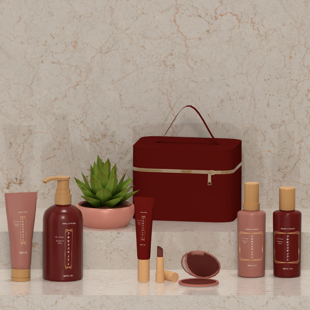 Luminous Beauty | Makeup & Skincare Bathroom Clutter | 6 Pieces mod for The Sims 4 