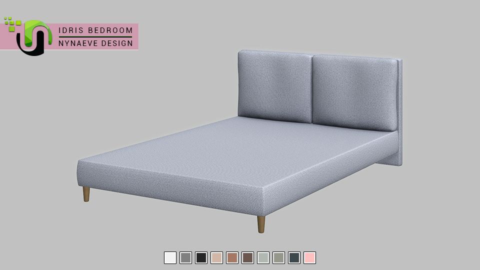 Idris Bedroom mod for The Sims 4 