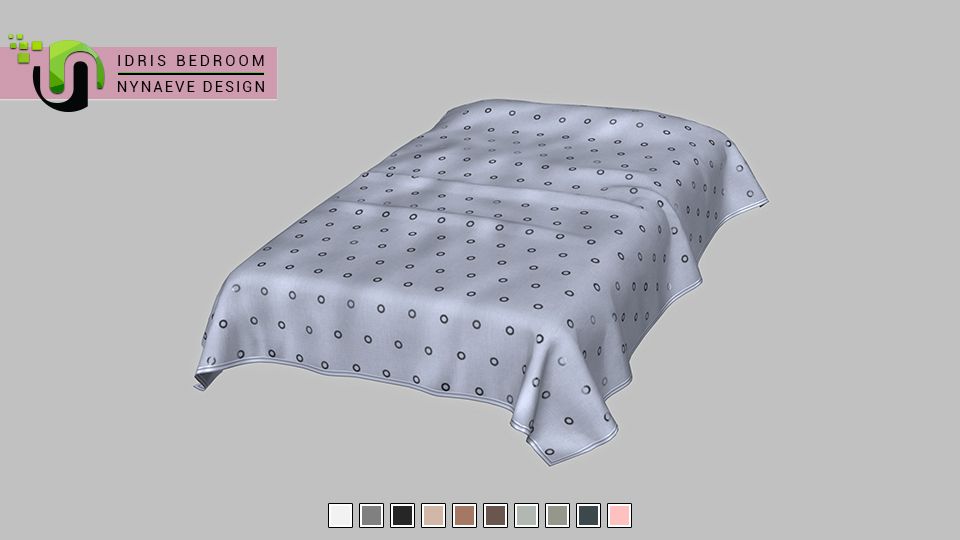 Idris Bedroom mod for The Sims 4 
