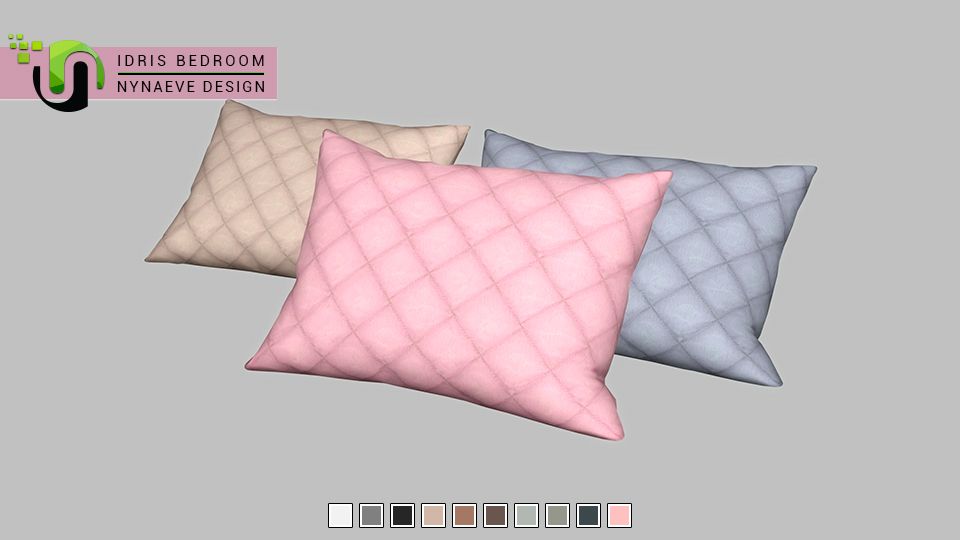 Idris Bedroom mod for The Sims 4 