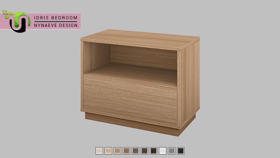 Idris Bedroom mod for The Sims 4 