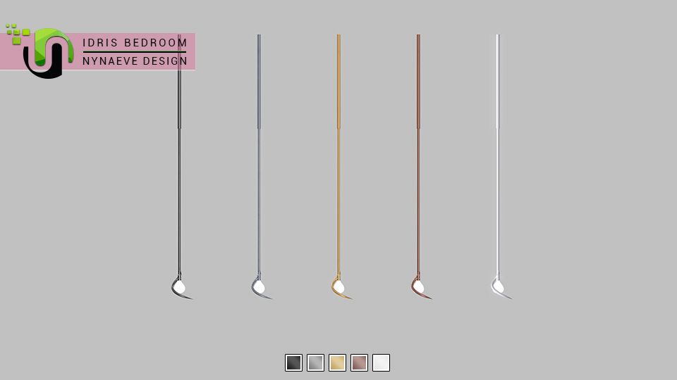 Idris Bedroom mod for The Sims 4 