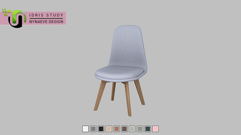 Idris Study mod for The Sims 4 