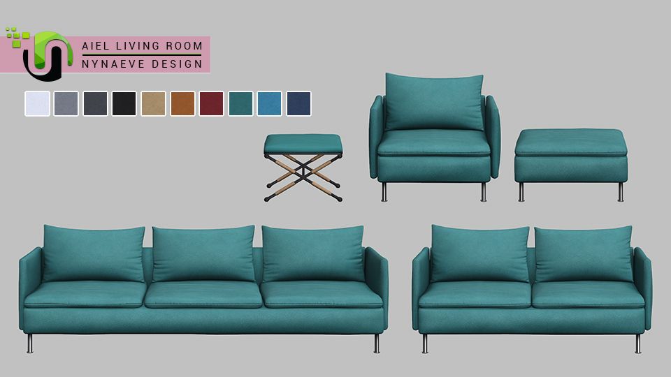 Aiel Living Room mod for The Sims 4 
