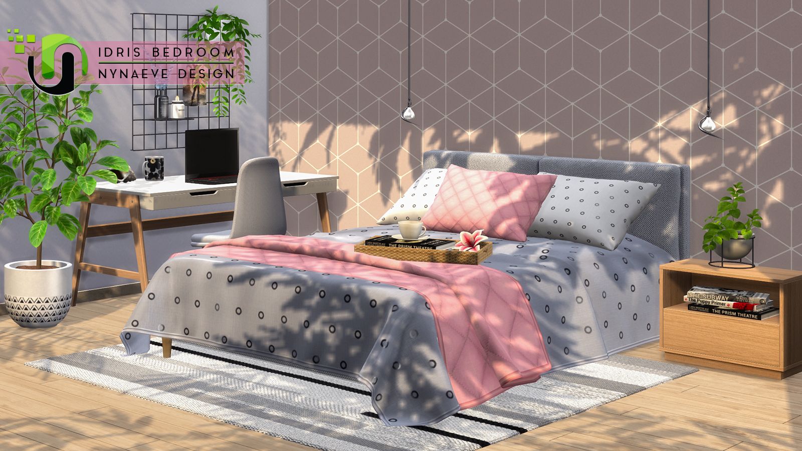 Idris Bedroom mod for The Sims 4 