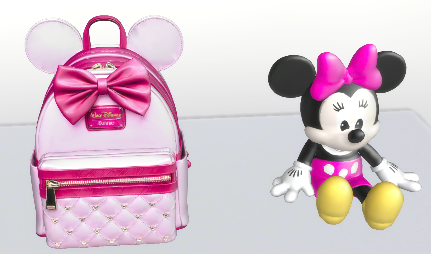 Disney Minnie backpack mod for The Sims 4 