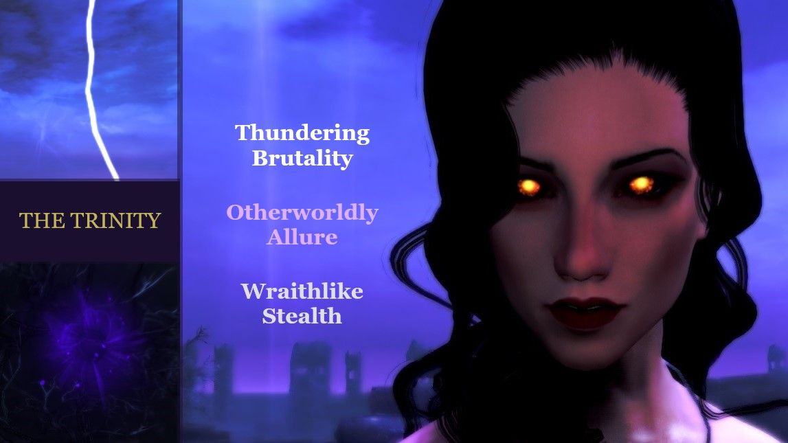Trinity of the Night - Vampire Overhaul mod for The Elder Scrolls V: Skyrim Special Edition