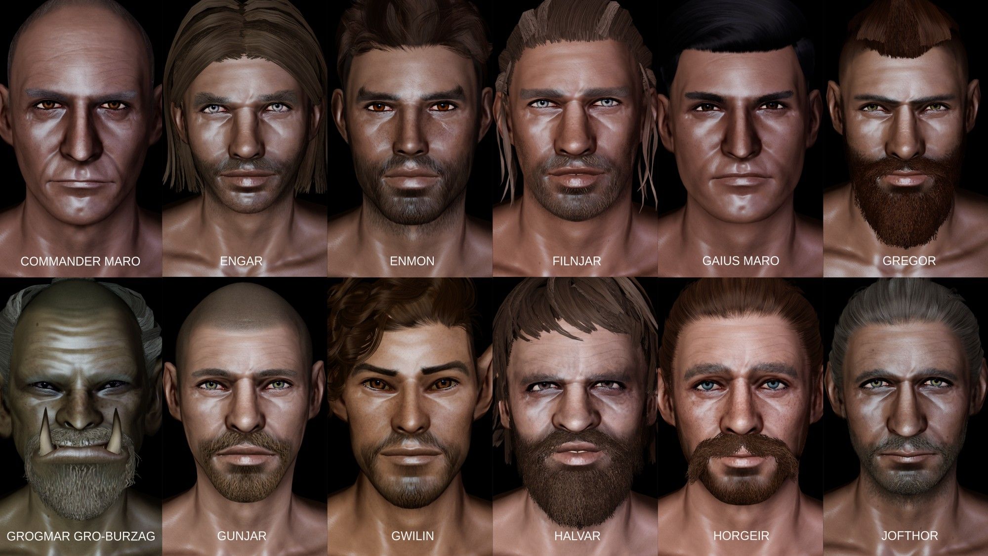 Miggyluv's NPCs - Men of Skyrim mod for The Elder Scrolls V: Skyrim Special Edition