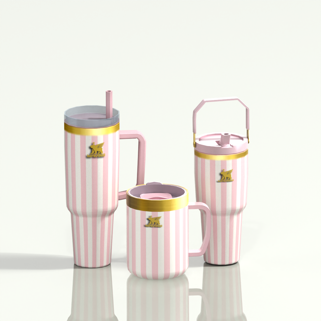 Warm Tumbler Clutter Set | Modern Drink Decor Collection mod for The Sims 4 