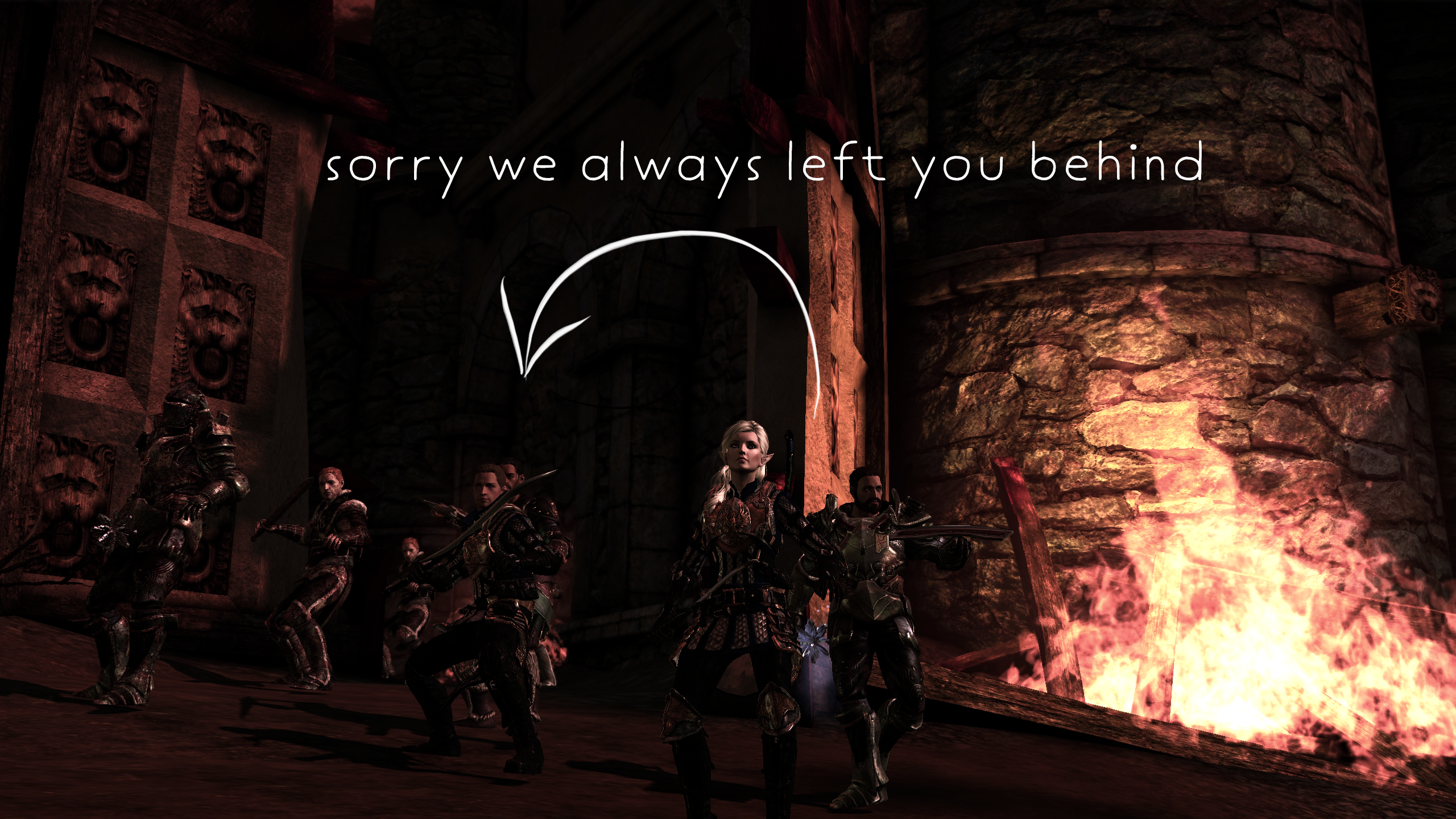 Alistair at the Gates mod for Dragon Age: Origins