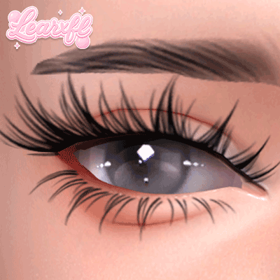 Learxfl Cafe Doll 3D Eyelashes mod for The Sims 4 