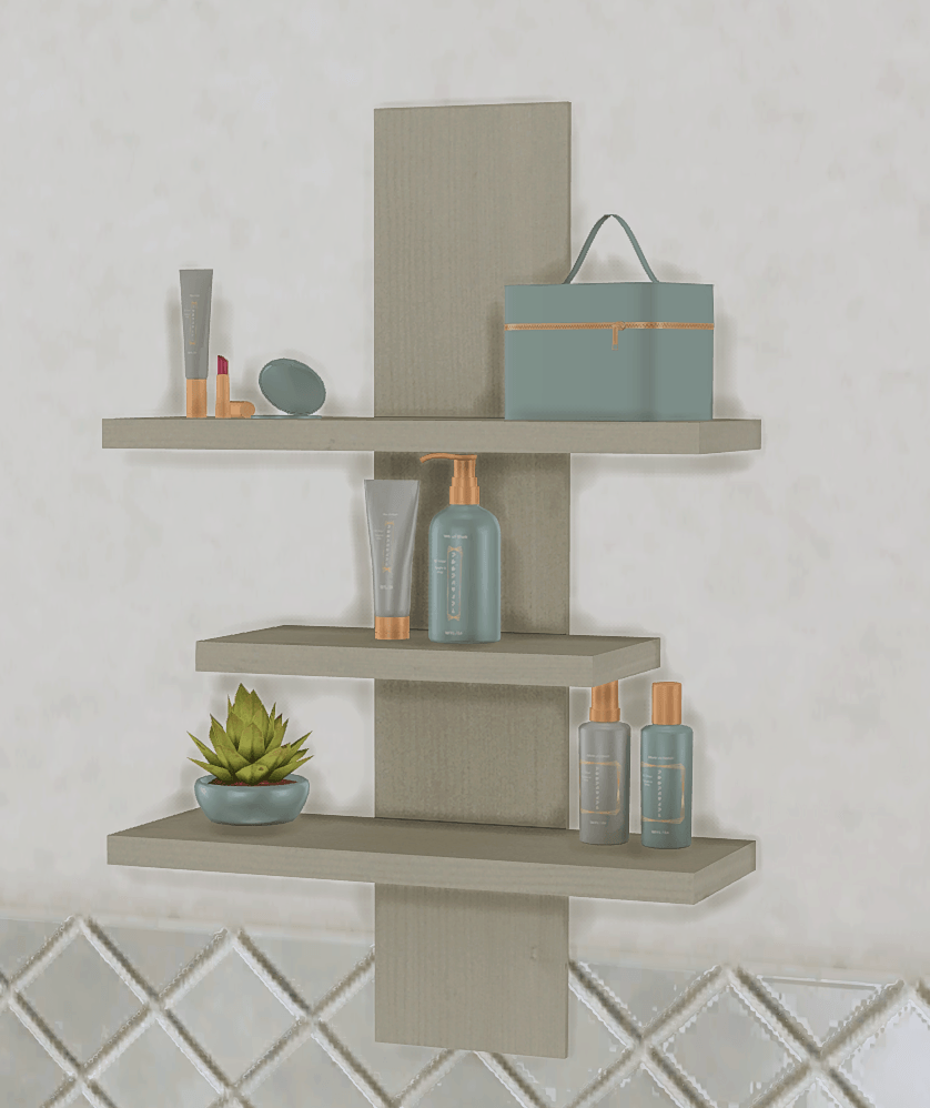 Luminous Beauty | Makeup & Skincare Bathroom Clutter | 6 Pieces mod for The Sims 4 