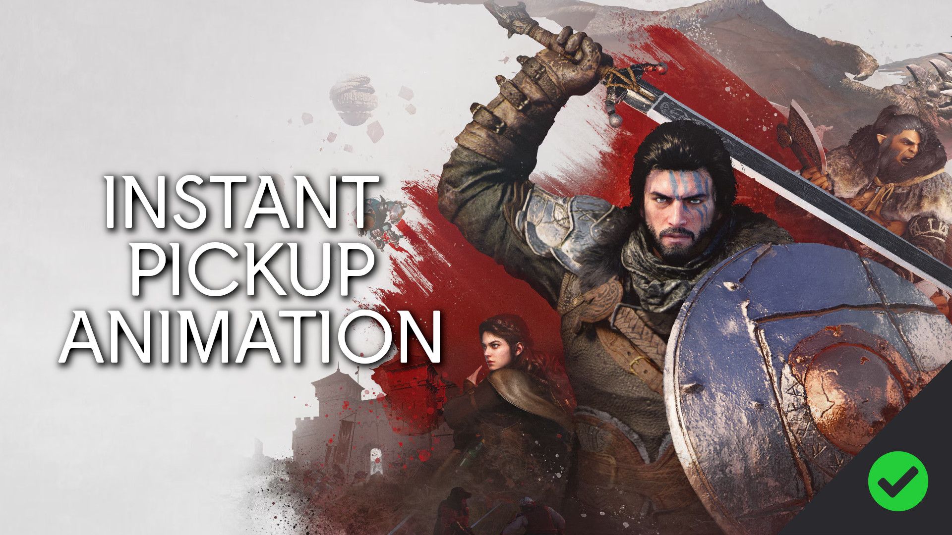 Instant Pickup Animation mod for Crimson Desert