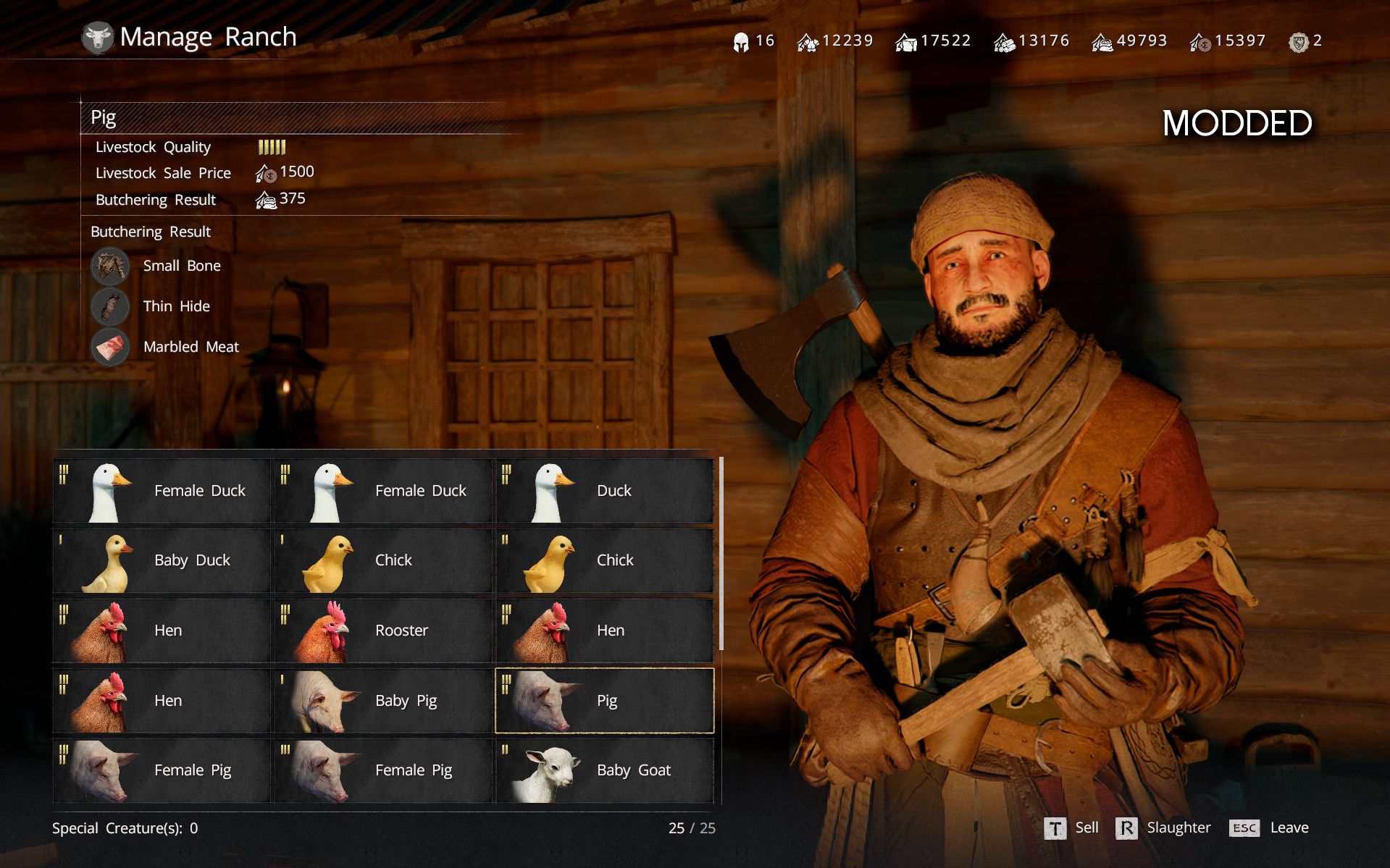 Better Pets Ranch and Pond UI mod for Crimson Desert
