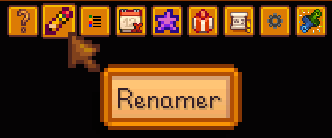 Renamer mod for Stardew Valley