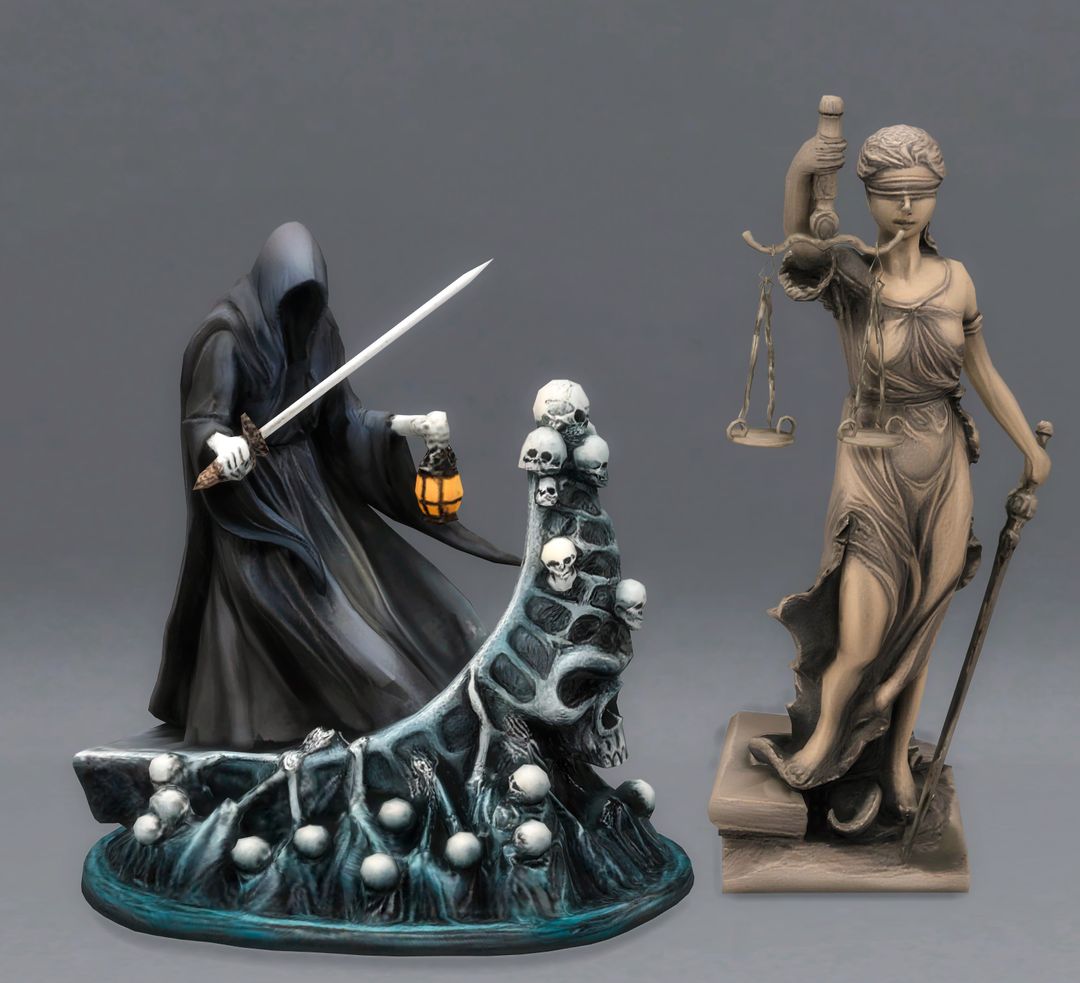 lady justice-Gothic Grim mod for The Sims 4 