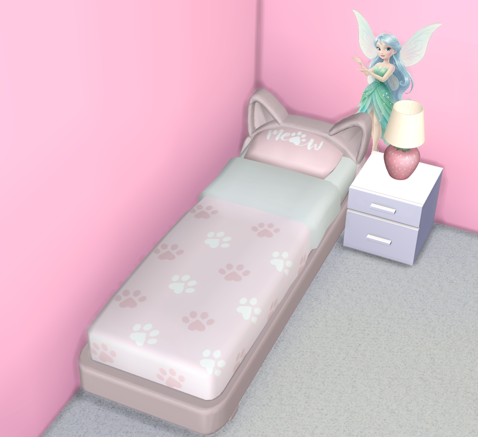 Kitty Kids Bed  mod for The Sims 4 