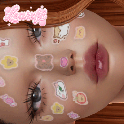 Learxfl Face Stickers mod for The Sims 4 